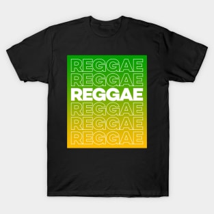 Reggae Typography T-Shirt